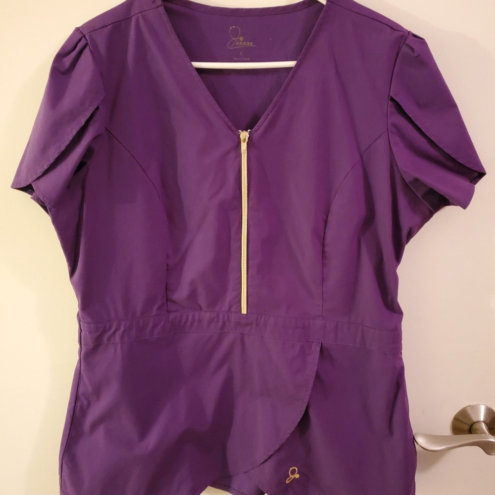 Jaanuu Purple Tulip top
